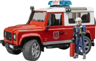 bruder Land Rover Station Wagon Feuerwehr+L&S