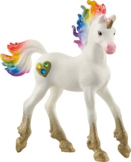 Schleich 70727 Regenbogeneinhorn, Fohlen
