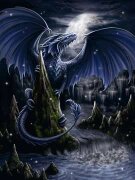 Ravensburger Puzzle - Der Schwarzblaue Drache - 1500 Teile
