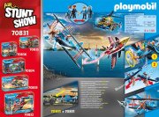 PLAYMOBIL Air Stuntshow 70831 Air Stuntshow Doppeldecker Phönix