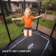 BERG Trampolin rechteckig Ultim Favorit InGround 330 Black / schwarz + Safety Net Comfort