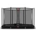 BERG Trampolin rechteckig Ultim Favorit InGround 330 Black / schwarz + Safety Net Comfort