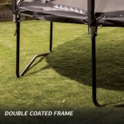 BERG Trampolin rechteckig Ultim Favorit Regular 330 Black / schwarz + Safety Net Comfort