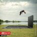 BERG SPORTS Trampolin Rechteckig 410 cm Ultim Champion FlatGround Black / schwarz + AeroWall BLK&GRY