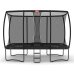 BERG Trampolin rechteckig Ultim Champion Regular 410 Grey / grau + Safety Net DLX XL