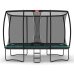 BERG Trampolin rechteckig Ultim Champion Regular 410 Green / grün + Safety Net DLX XL