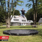 BERG SPORTS Trampolin InGround Champion 330 grau Airflow pro