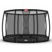 BERG Trampolin Rund 330 cm Champion InGround Grau + Sicherheitsnetz Deluxe
