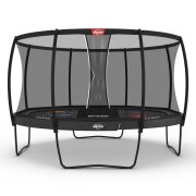 BERG Trampolin rund Champion Regular 430 Grau Levels +...