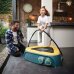 BERG Trampolin Hoppaa mit Griffstange 90 x 90 cm gelb