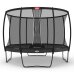 BERG Trampolin rund Elite Regular 430 Grau + Sicherheitsnetz DLX XL Airflow pro