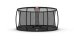 BERG Trampolin Rund 430 cm Elite InGround Grau + Sicherheitsnetz Deluxe Airflow pro