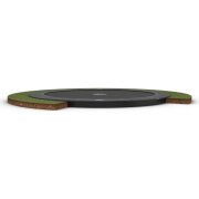 BERG SPORTS Trampolin Rund 380 cm Champion FlatGround Grey / grau