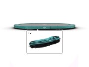 BERG Ersatzteil Schutzrand 520 cm oval grün - Grand...