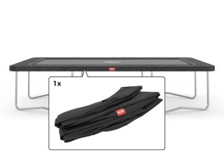 BERG Ersatzteil Schutzrand 410 cm rechteckig grau - Ultim Favorit Regular Federabdeckung für Trampolin