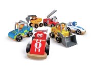 Hape Flitzer Fahrzeug-Set (12 St.)