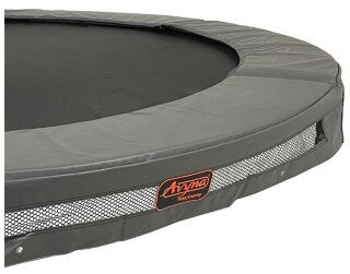 Universal Schutzrand für inground Trampolin Ø 430 cm grau  ähnlich Berg Champion