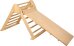 SpielMaus Holz Kletterpyramide mit Leiter 90x60x80 cm