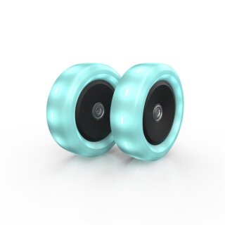 BERG Nexo Scooter Räder 120x40mm Lights mint