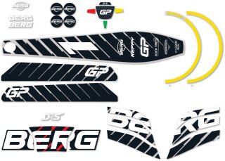 BERG Ersatzteil Reppy - Sticker / Aufkleber-Set GP