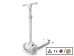BERG Ersatzteil Nexo Scooter - Hinterrad 80x40mm pink