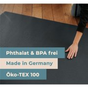 Sanosoft - die runde Krabbelmatte - Made in Germany & Oeko Tex 100