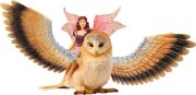 Schleich 70789 Elfe auf Glitzer-Eule V2