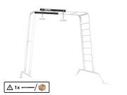 BERG PlayBase - Frame M Topbar weld Female-Female
