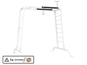BERG PlayBase - Frame M Topbar weld Male-Female