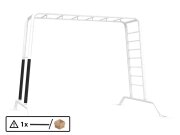 BERG PlayBase - Frame side frame tumble bar Male-Female