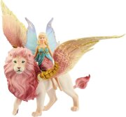 Schleich 70714 Elfe auf geflügeltem Löwe