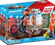 PLAYMOBIL 71256 Starter Pack Stuntshow Motorrad mit...