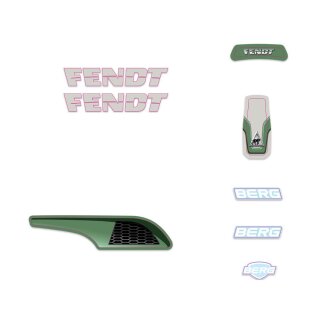 BERG Gokart Ersatzteil Buddy 2.0 - Sticker set Fendt