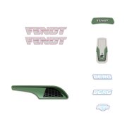 BERG Gokart Ersatzteil Buddy 2.0 - Sticker set Fendt