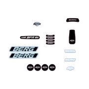 BERG Gokart Ersatzteil Buddy 2.0 - Sticker set Redster