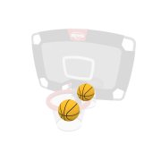 BERG Trampolin Ersatzteil TwinHoop - Basketball