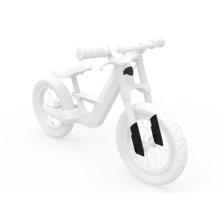 BERG Laufrad Ersatzteil Biky - Logo + Sleeves Cross Grey