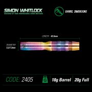 Winmau Softdart Winmau S.Whitlock Urban Grip 2405-20g