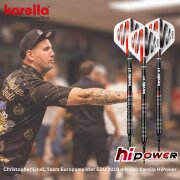 Karella Steeldart Karella HiPower 22g schwarz 90% Tungsten