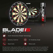 Winmau Dartboard Winmau Blade 6 Dual Core 3031