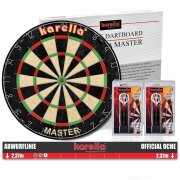 Karella Karella Dartboard im Set inklusive 2 Satz Karella...