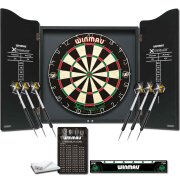 Winmau Dartboard/Cabinet-Set Winmau Xtreme inkl. Zub.