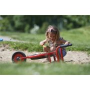 Winther VIKING CHALLENGE Runde Schubkarre – Robuste Schubkarre für Kinder von 2-4 Jahren – Vielseitig einsetzbar als Sandkasten oder Matschtisch