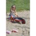 Winther VIKING CHALLENGE Runde Schubkarre – Robuste Schubkarre für Kinder von 2-4 Jahren – Vielseitig einsetzbar als Sandkasten oder Matschtisch