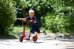 Winther MINI Roller mit 1 Hinterrad für Kinder (3-4 Jahre) – Tret-Roller für Gleichgewichtstraining, stabil und sicher