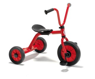 Winther MINI Krippendreirad mit Steg für Kinder (2-4 Jahre) – Vielseitig nutzbares Dreirad mit verstellbarem Sitz und Anhängerkupplung