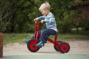 Winther VIKING Dreirad Mittel für Kinder (3-6 Jahre) – Hochwertiges Kinderfahrzeug mit Anhängerkupplung