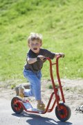 Winther VIKING Roller klein – Kinderroller 4-6 Jahre mit Fußbremse, Ergonomischer Lenker, Balance- und Koordinationstraining