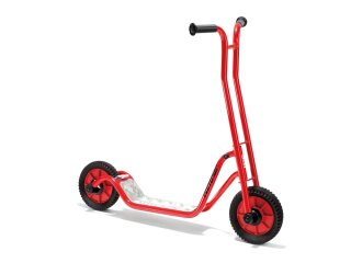 Winther VIKING Großer Roller für Kinder (6-10 Jahre) – Stabiler Tretroller mit Fußbremse und Ergonomischem Lenker