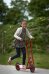 Winther VIKING Großer Roller für Kinder (6-10 Jahre) – Stabiler Tretroller mit Fußbremse und Ergonomischem Lenker